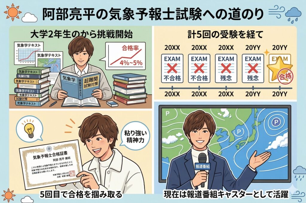 合格率4%の気象予報士試験を突破した努力の天才